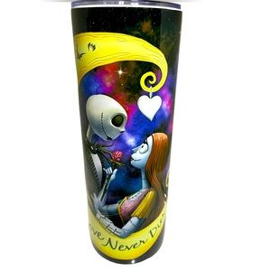 Amazing Nightmare before Christmas “true love never dies”20oz  tumbler.